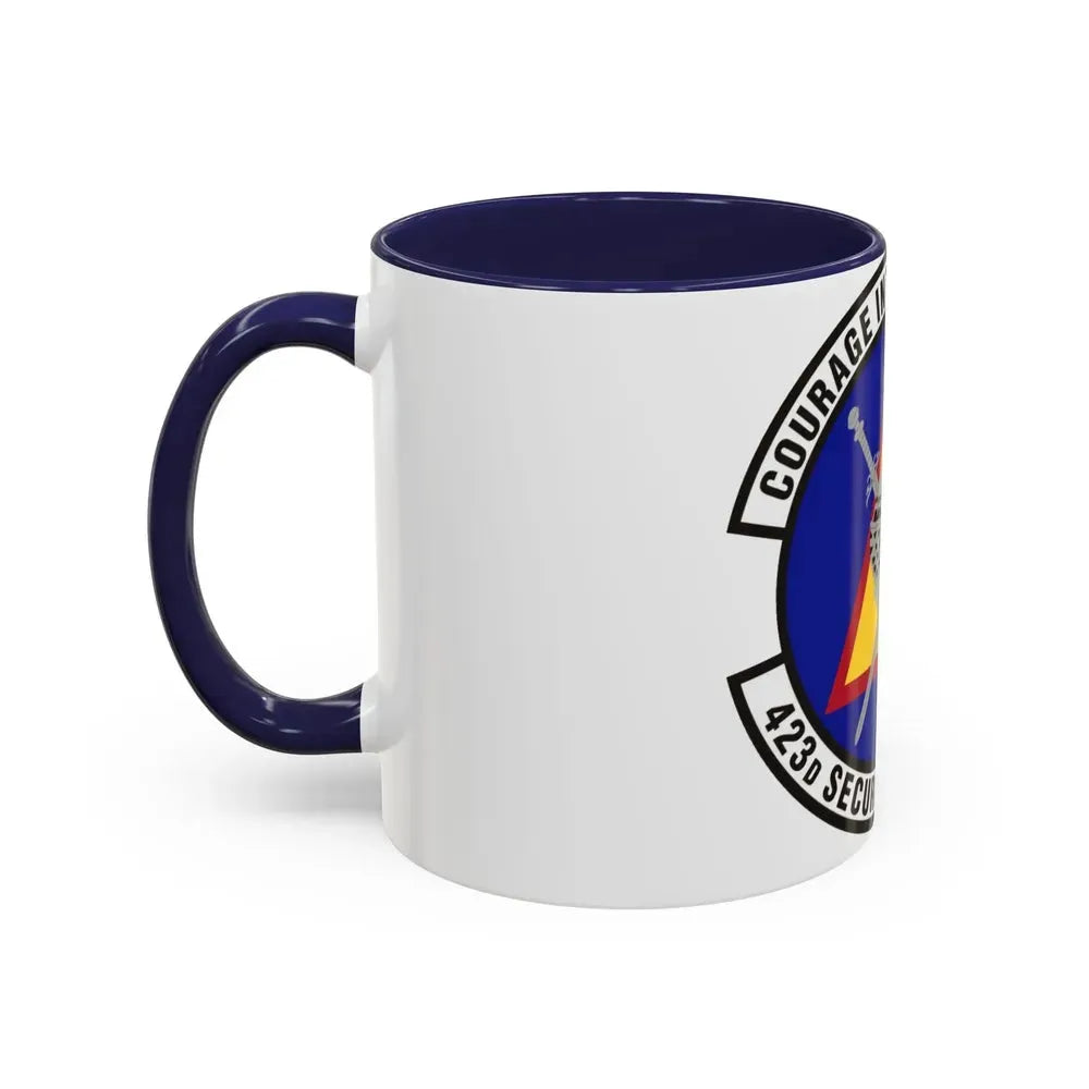 423d Security Forces Squadron (U.S. Air Force) Accent Coffee Mug - Go Mug Yourself
