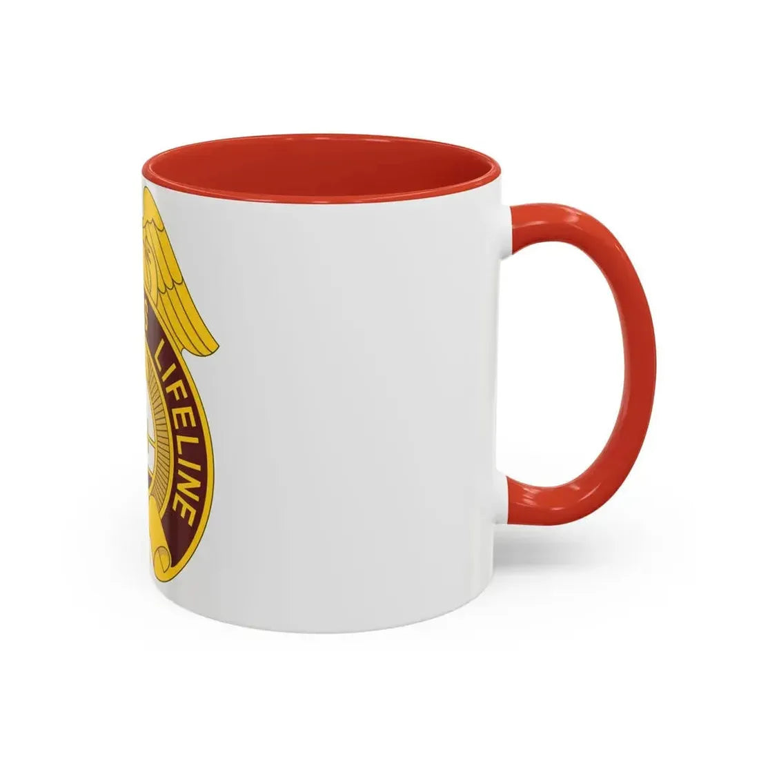 424 Medical Battalion (U.S. Army) Accent Coffee Mug - Go Mug Yourself