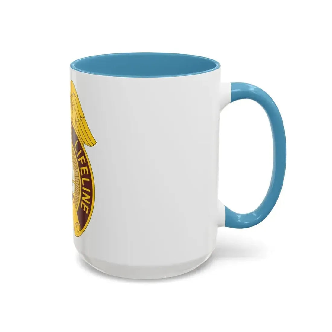424 Medical Battalion (U.S. Army) Accent Coffee Mug - Go Mug Yourself