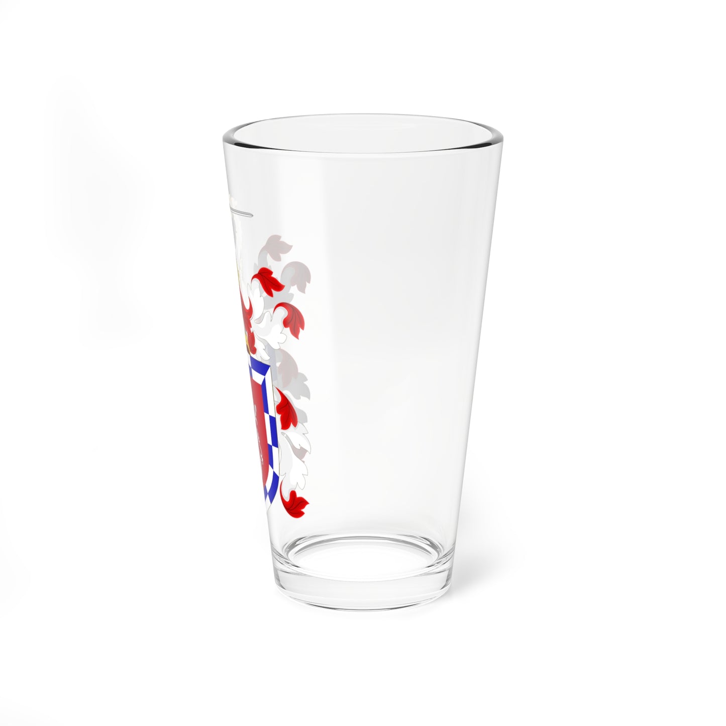 Coat of Arms of William A. A. Wallace (United States) (Coat of Arms) Pint Glass 16oz
