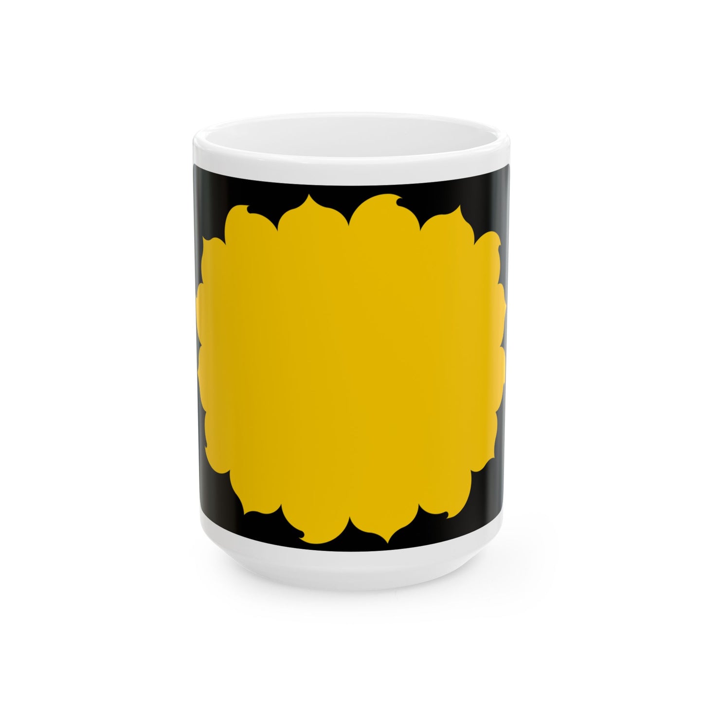 K-blank wide (Kansas) (Road Sign) White Coffee Mug