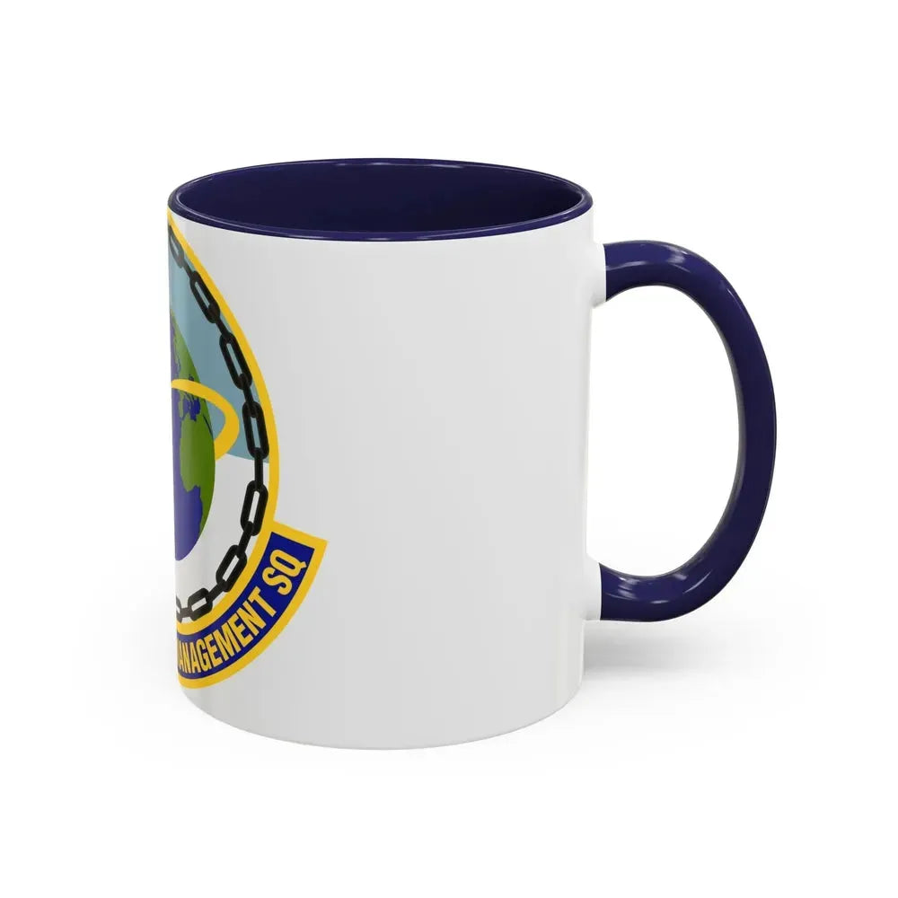 424th Supply Chain Management Squadron (U.S. Air Force) Accent Coffee Mug - Go Mug Yourself