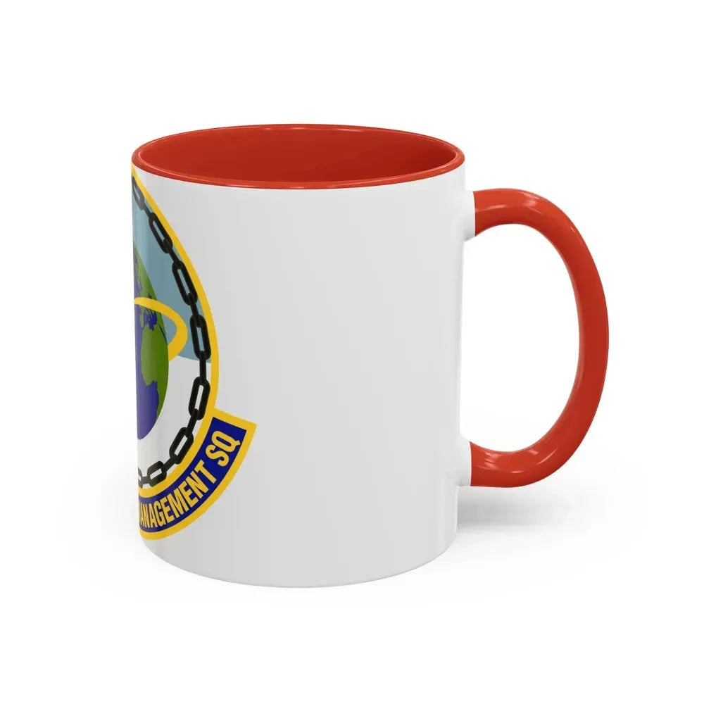 424th Supply Chain Management Squadron (U.S. Air Force) Accent Coffee Mug - Go Mug Yourself