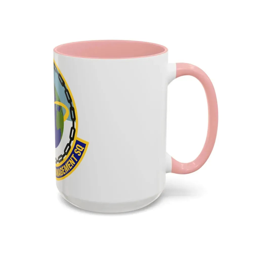 424th Supply Chain Management Squadron (U.S. Air Force) Accent Coffee Mug - Go Mug Yourself