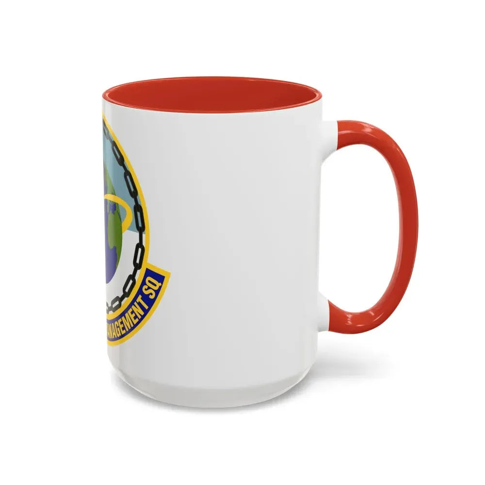 424th Supply Chain Management Squadron (U.S. Air Force) Accent Coffee Mug - Go Mug Yourself