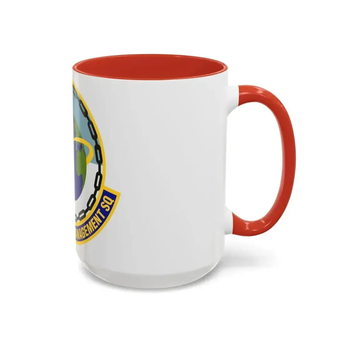 424th Supply Chain Management Squadron (U.S. Air Force) Accent Coffee Mug - Go Mug Yourself
