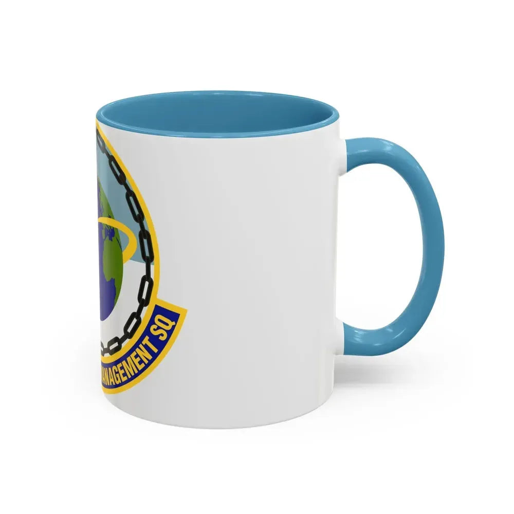 424th Supply Chain Management Squadron (U.S. Air Force) Accent Coffee Mug - Go Mug Yourself