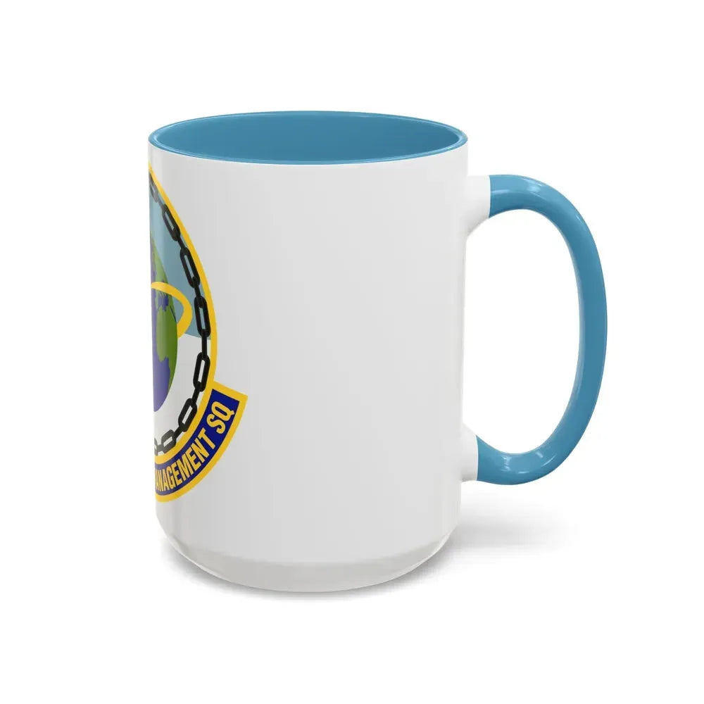 424th Supply Chain Management Squadron (U.S. Air Force) Accent Coffee Mug - Go Mug Yourself