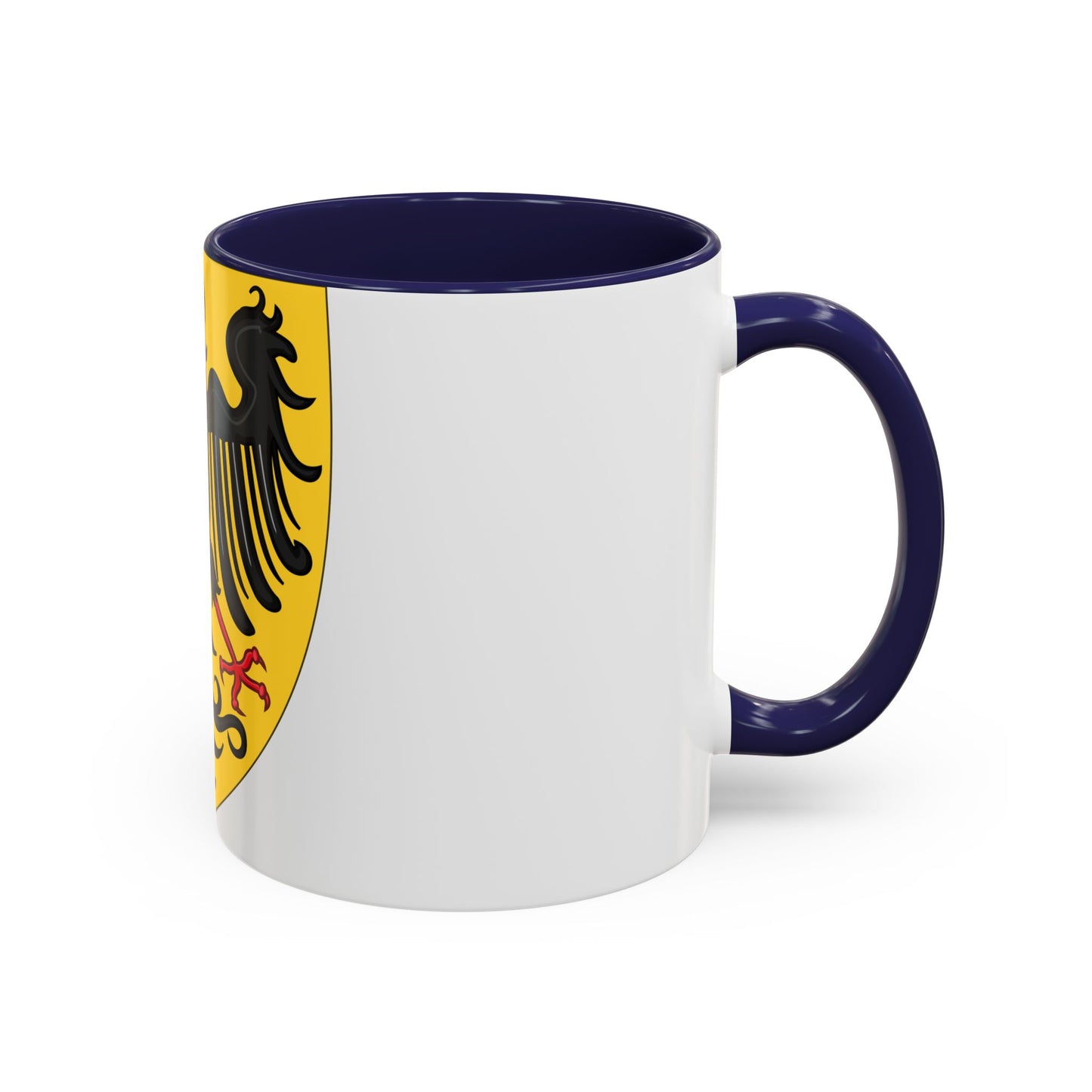 Shield and Coat of Arms of the Holy Roman Emperor (c.1300-c.1400) - Accent Coffee Mug