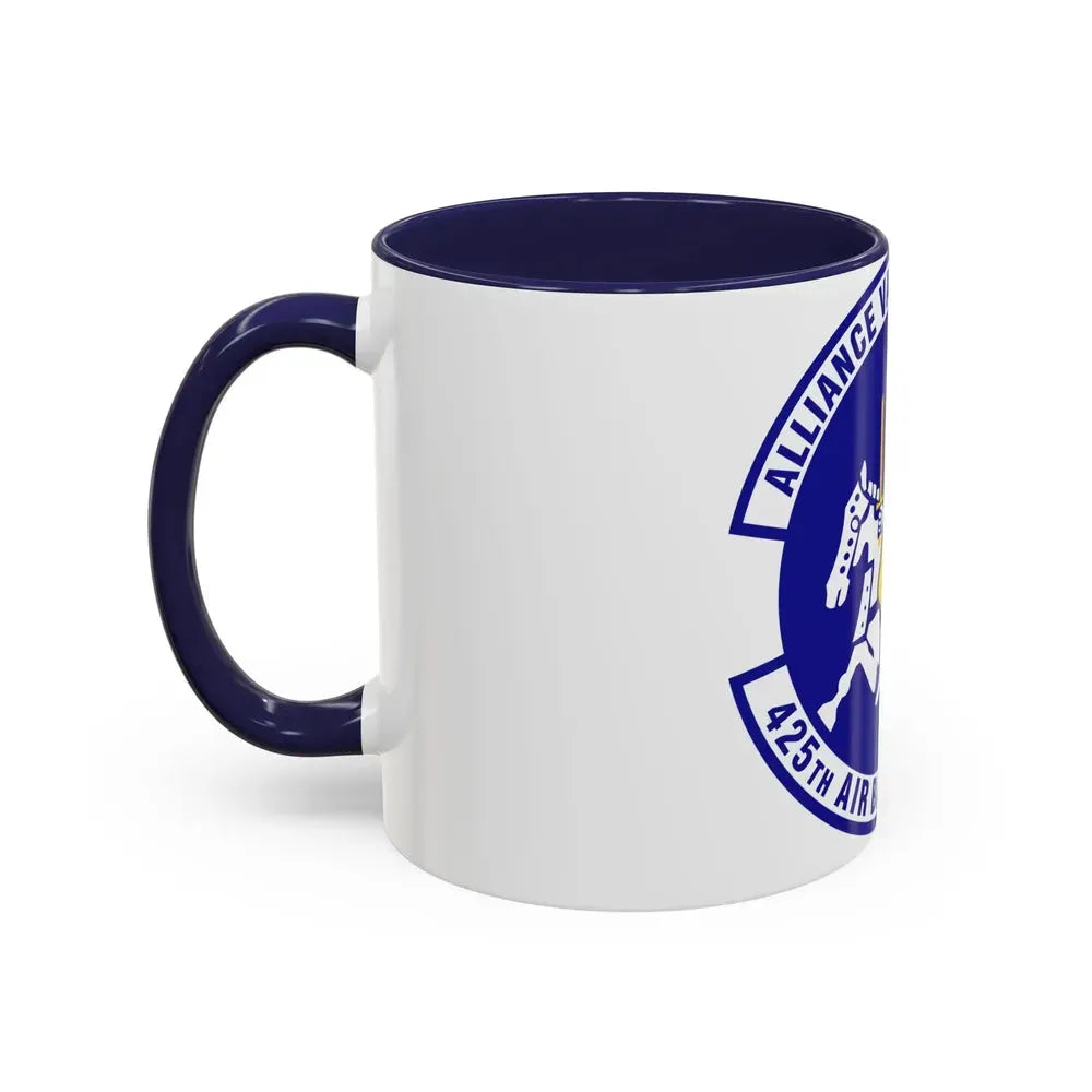 425th Air Base Squadron (U.S. Air Force) Accent Coffee Mug - Go Mug Yourself