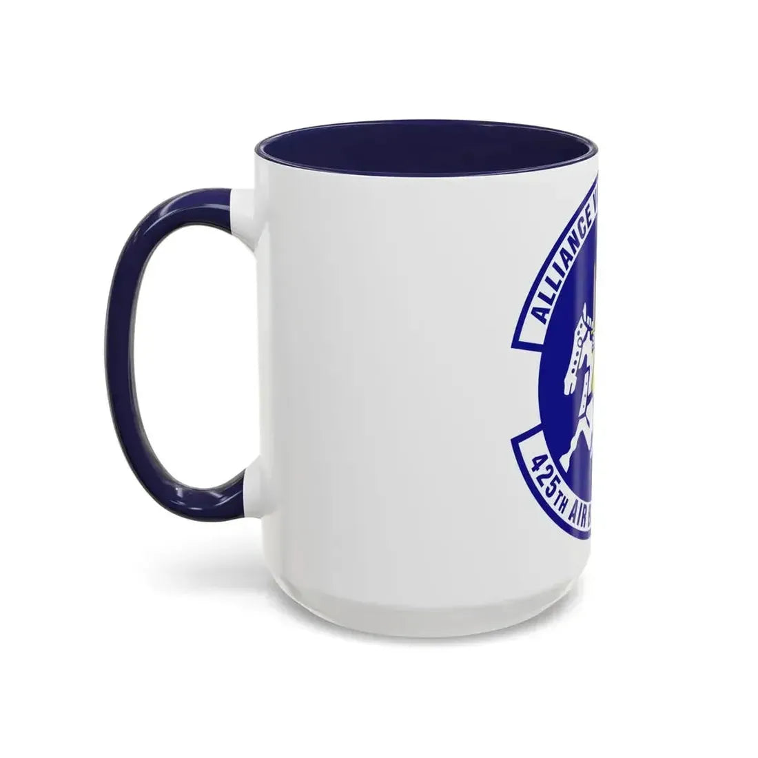 425th Air Base Squadron (U.S. Air Force) Accent Coffee Mug - Go Mug Yourself