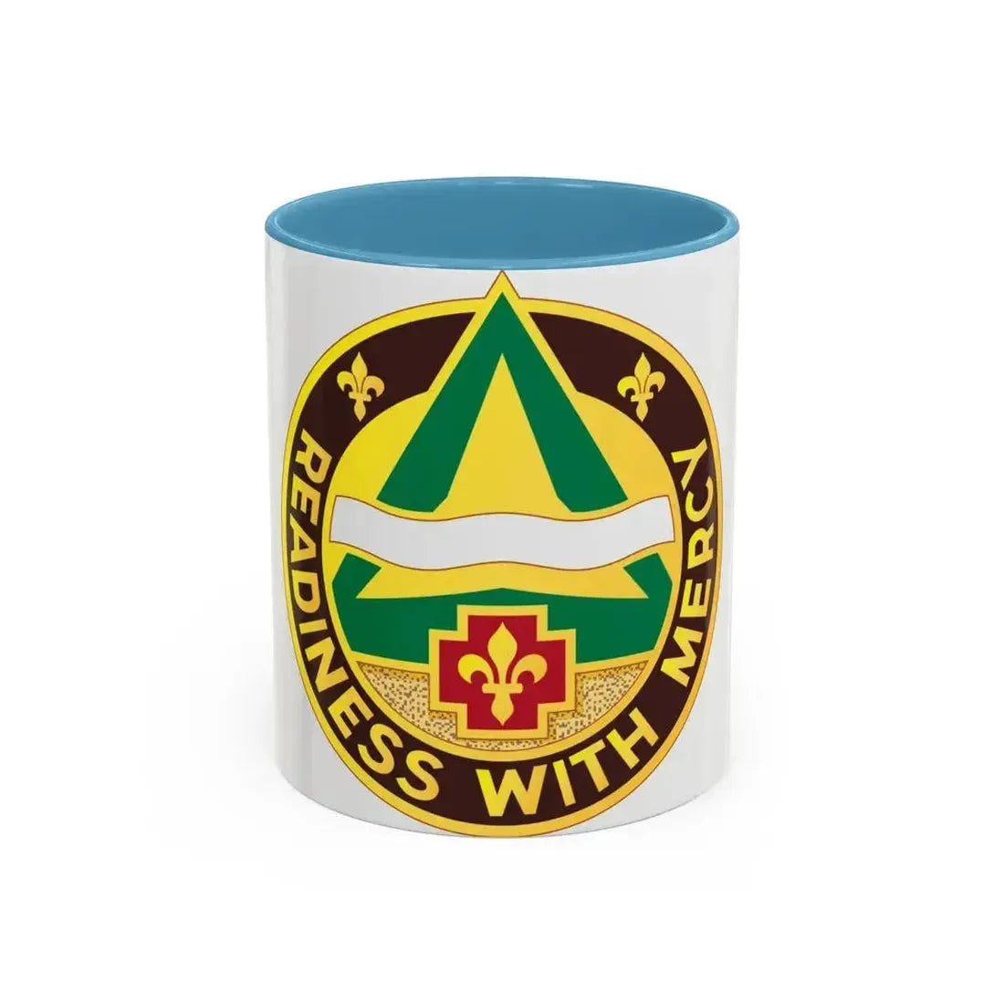 426 Medical Brigade 2 (U.S. Army) Accent Coffee Mug 11oz Light Blue - Go Mug Yourself