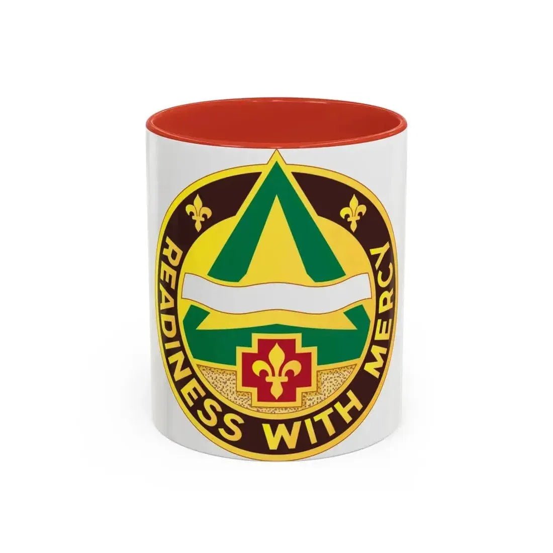 426 Medical Brigade 2 (U.S. Army) Accent Coffee Mug 11oz Red - Go Mug Yourself