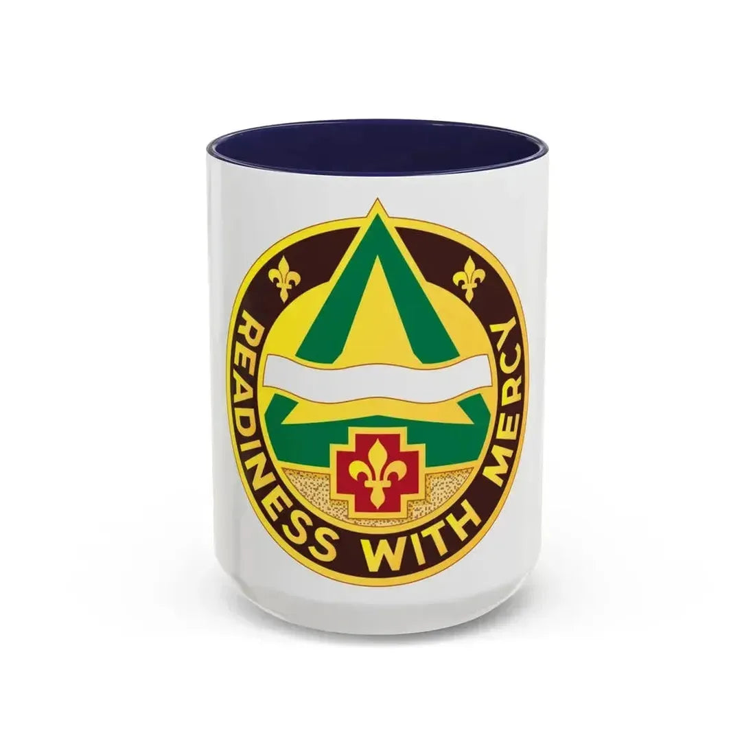 426 Medical Brigade 2 (U.S. Army) Accent Coffee Mug 15oz Navy - Go Mug Yourself