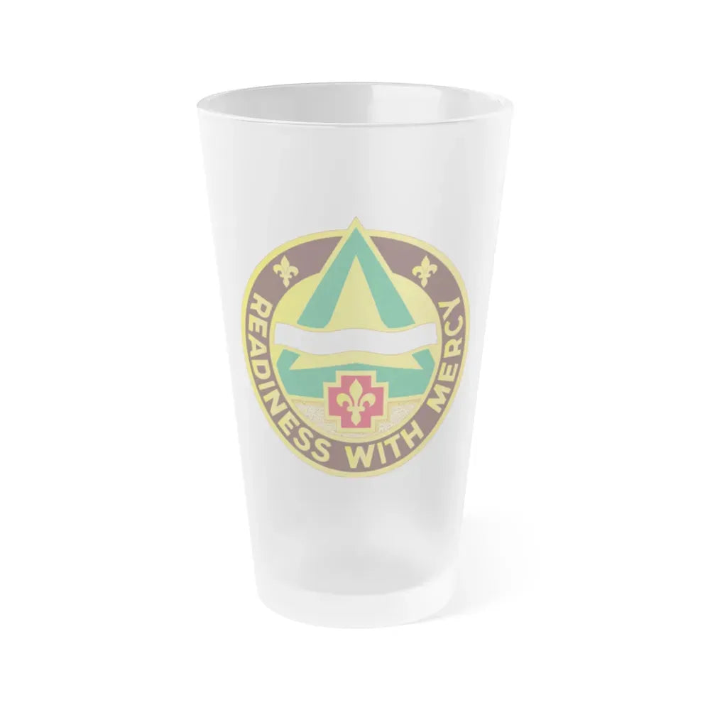 426 Medical Brigade 2 (U.S. Army) Frosted Pint Glass 16oz Default Title - Go Mug Yourself