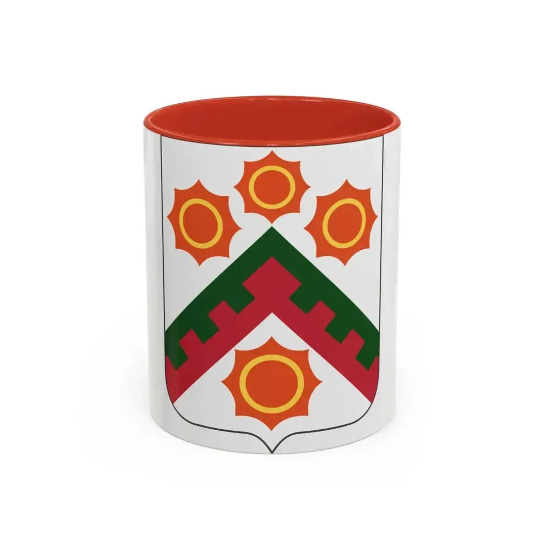 426 Signal Battalion 2 (U.S. Army) Accent Coffee Mug 11oz Red - Go Mug Yourself