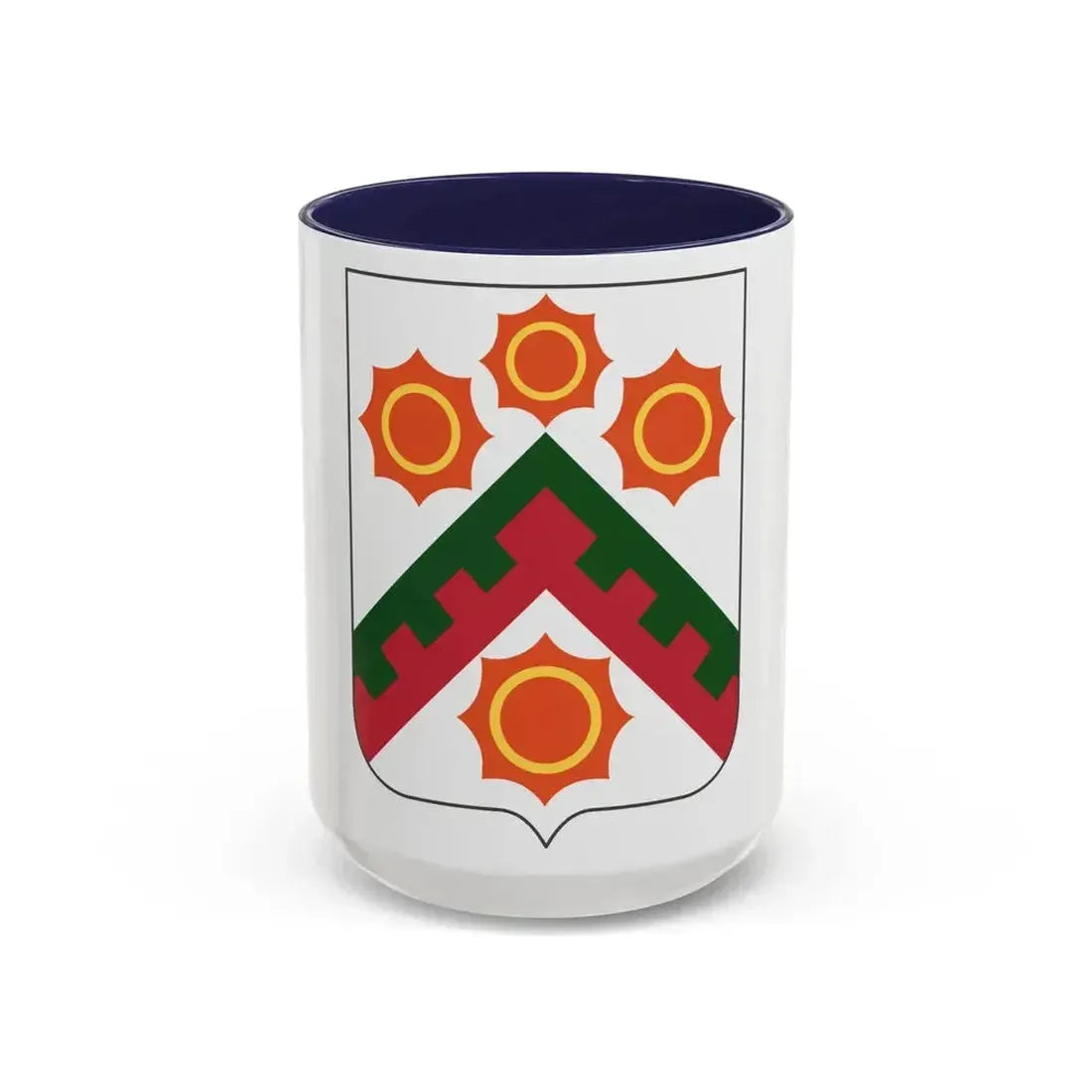 426 Signal Battalion 2 (U.S. Army) Accent Coffee Mug 15oz Navy - Go Mug Yourself