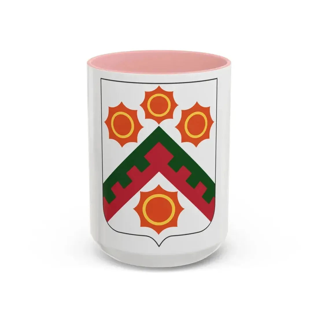 426 Signal Battalion 2 (U.S. Army) Accent Coffee Mug 15oz Pink - Go Mug Yourself