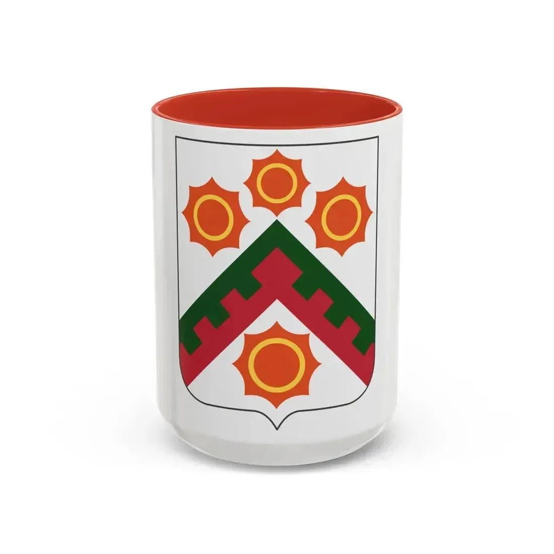426 Signal Battalion 2 (U.S. Army) Accent Coffee Mug 15oz Red - Go Mug Yourself
