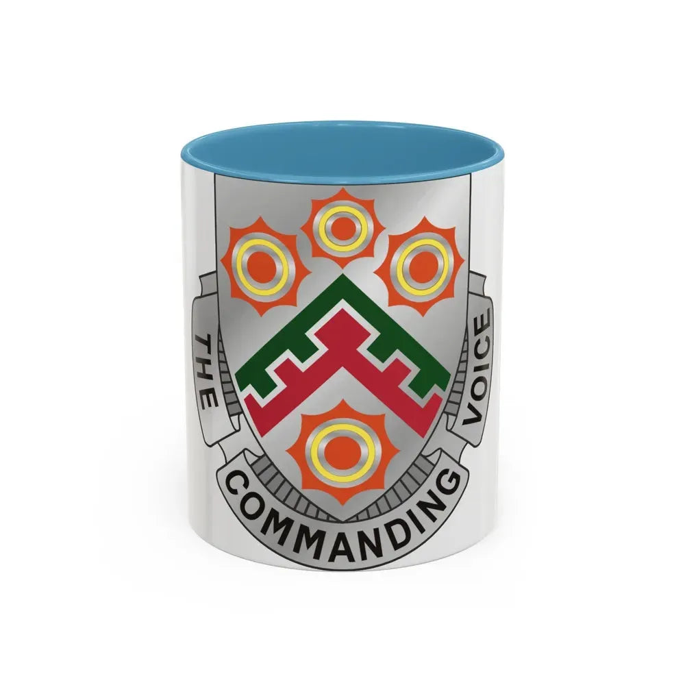 426 Signal Battalion (U.S. Army) Accent Coffee Mug 11oz Light Blue - Go Mug Yourself