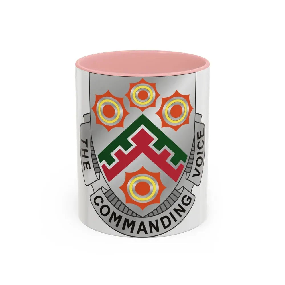 426 Signal Battalion (U.S. Army) Accent Coffee Mug 11oz Pink - Go Mug Yourself