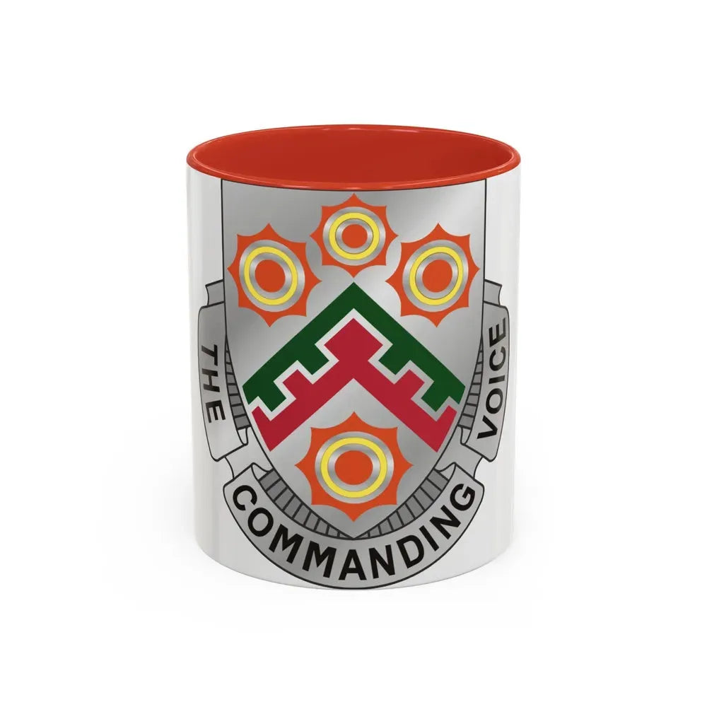 426 Signal Battalion (U.S. Army) Accent Coffee Mug 11oz Red - Go Mug Yourself
