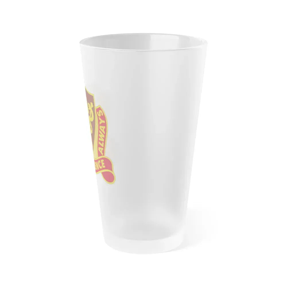 427 Medical Battalion (U.S. Army) Frosted Pint Glass 16oz - Go Mug Yourself