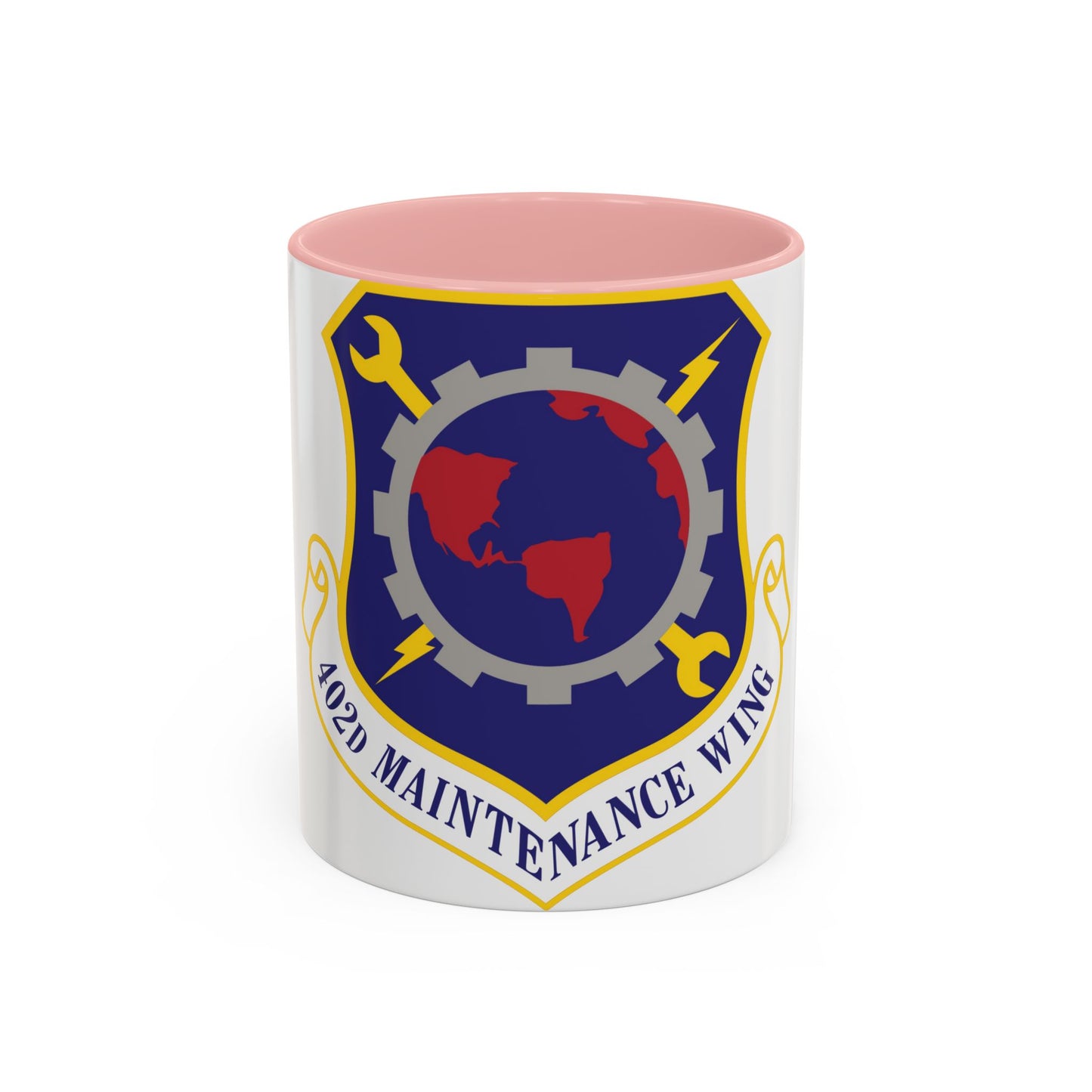 402d Maintenance Wing (U.S. Air Force) Accent Coffee Mug