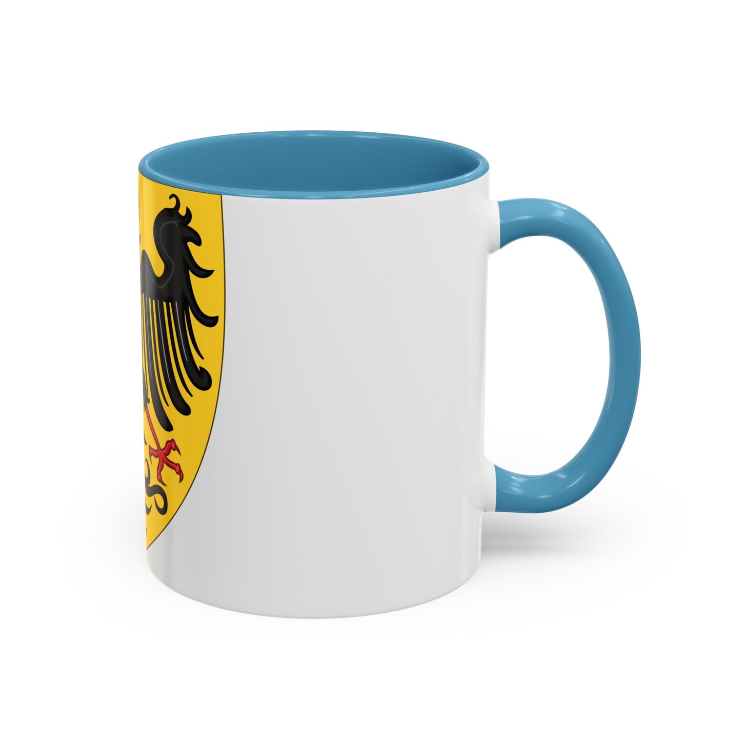 Shield and Coat of Arms of the Holy Roman Emperor (c.1300-c.1400) - Accent Coffee Mug