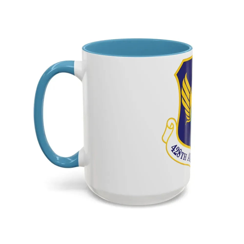 428th Air Base Group (U.S. Air Force) Accent Coffee Mug - Go Mug Yourself