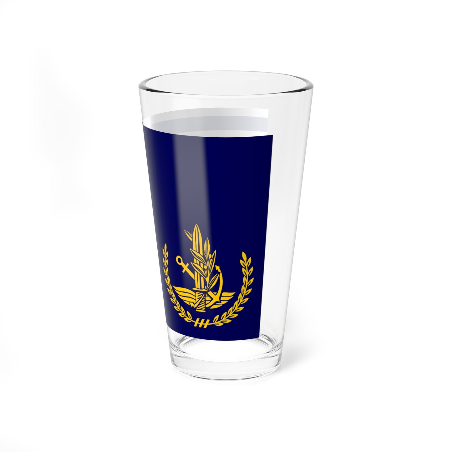 Flag of IDF Chief of Staff at Sea (Israel) Pint Glass 16oz