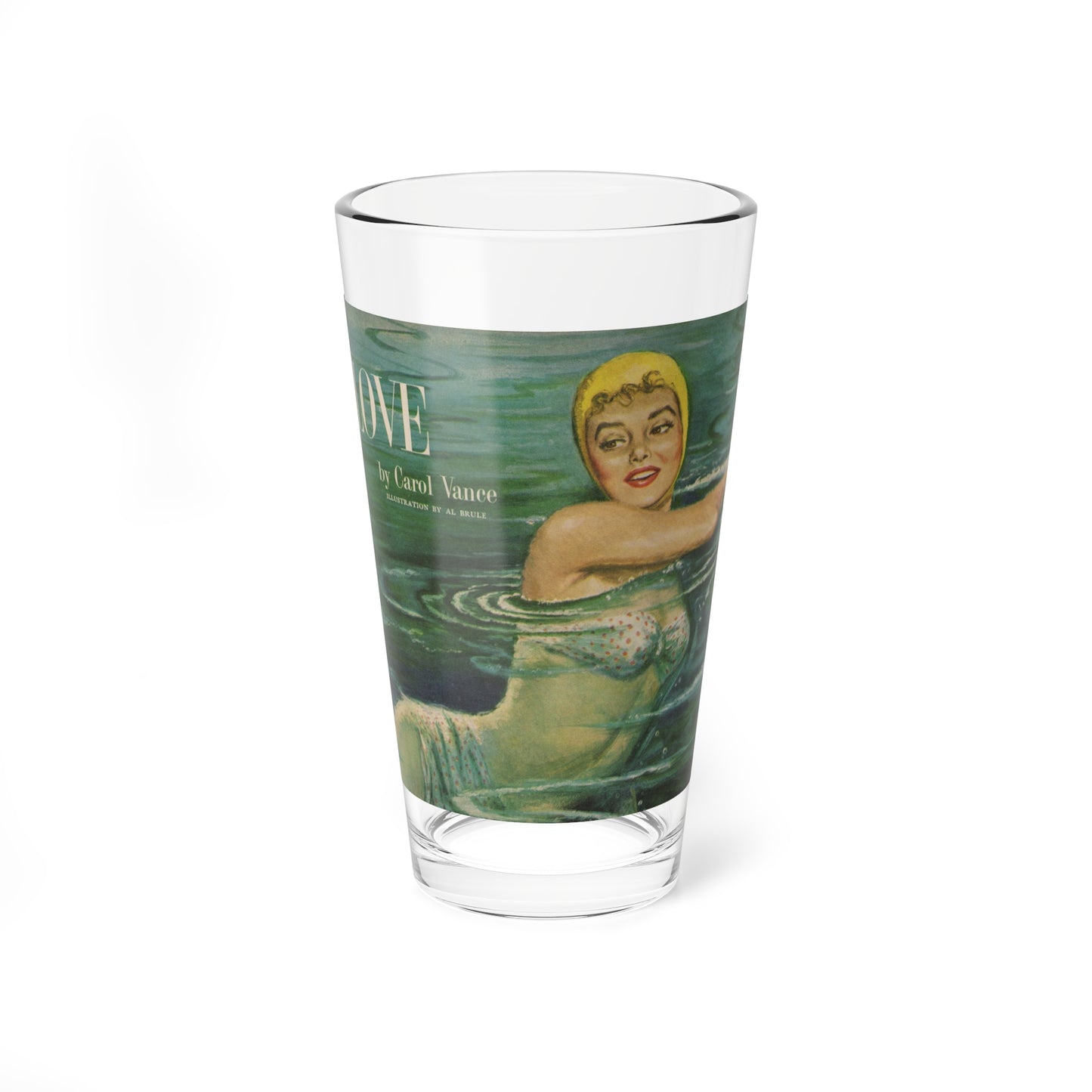 Love by Carol Vance, Today's Woman, January 1950 - Pint Glass 16oz