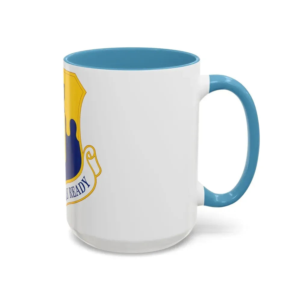 43 Air Mobility Operations Group AMC (U.S. Air Force) Accent Coffee Mug - Go Mug Yourself