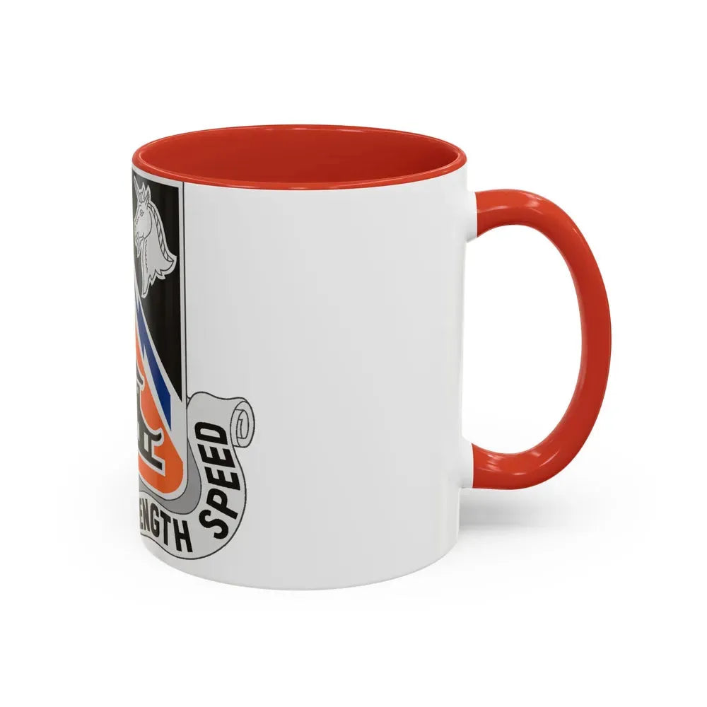 43 Signal Battalion (U.S. Army) Accent Coffee Mug - Go Mug Yourself