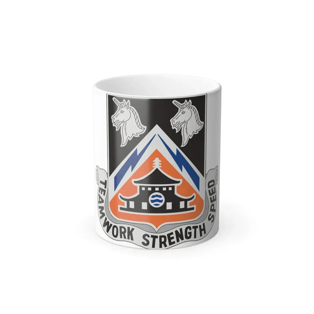 43 Signal Battalion (U.S. Army) Color Changing Coffee Mug 11oz - Go Mug Yourself