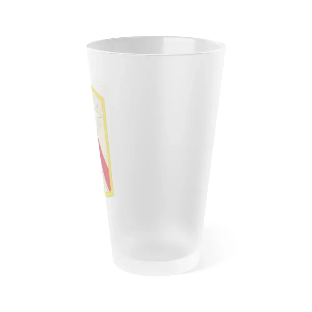 43 Sustainment Brigade (U.S. Army) Frosted Pint Glass 16oz - Go Mug Yourself