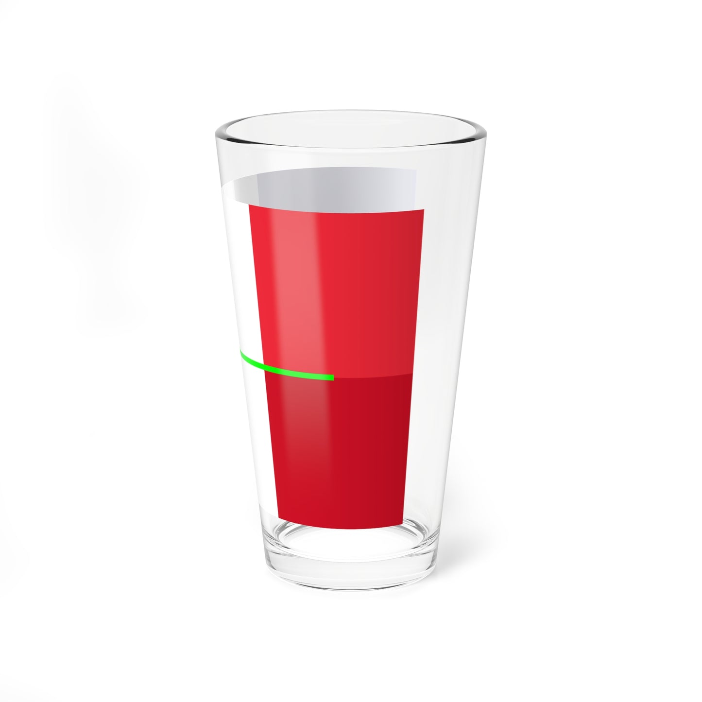 Flag of France colour shade comparison 063712 (France) Pint Glass 16oz