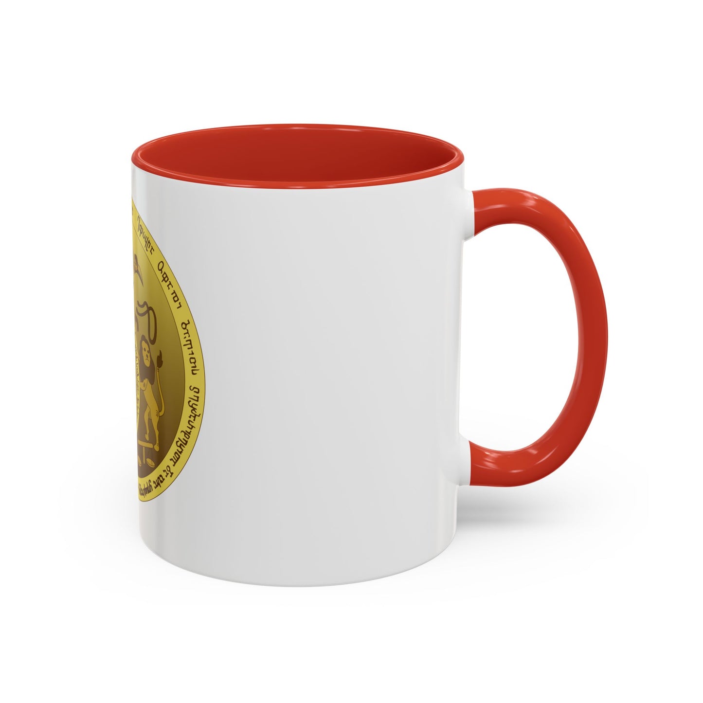 Coat of arms of Kingdom of Kartli-Kakheti - Accent Coffee Mug