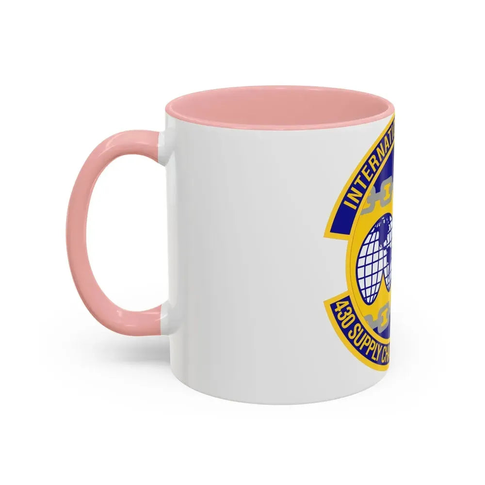430th Supply Chain Management Squadron (U.S. Air Force) Accent Coffee Mug - Go Mug Yourself
