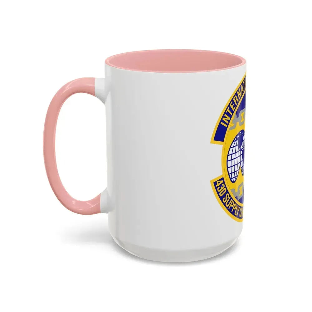 430th Supply Chain Management Squadron (U.S. Air Force) Accent Coffee Mug - Go Mug Yourself