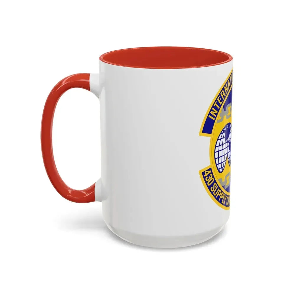 430th Supply Chain Management Squadron (U.S. Air Force) Accent Coffee Mug - Go Mug Yourself
