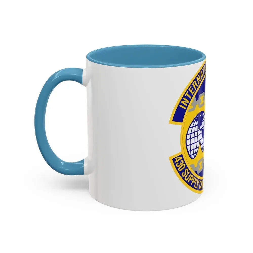 430th Supply Chain Management Squadron (U.S. Air Force) Accent Coffee Mug - Go Mug Yourself
