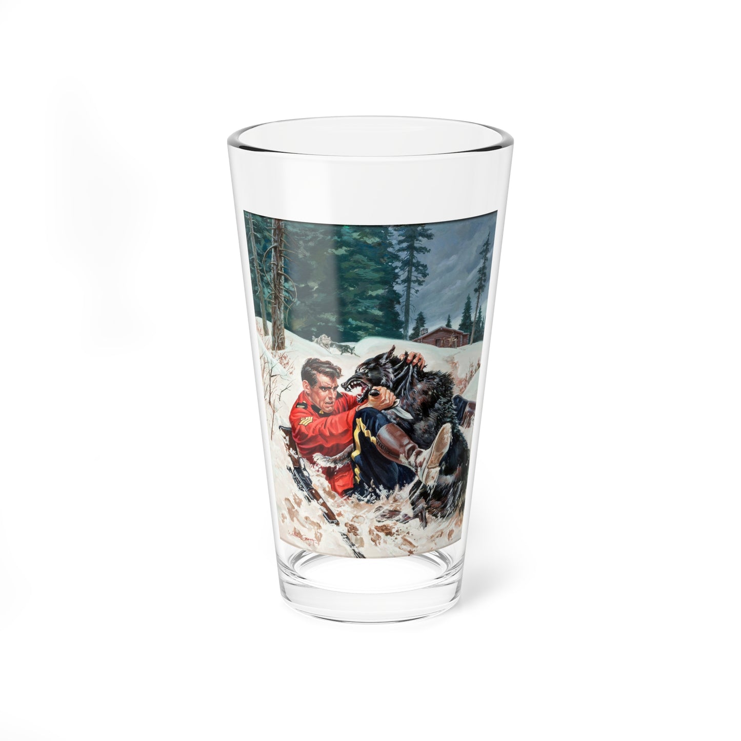 King of the Royal Mounted 13 (Dell, 1953) - Pint Glass 16oz