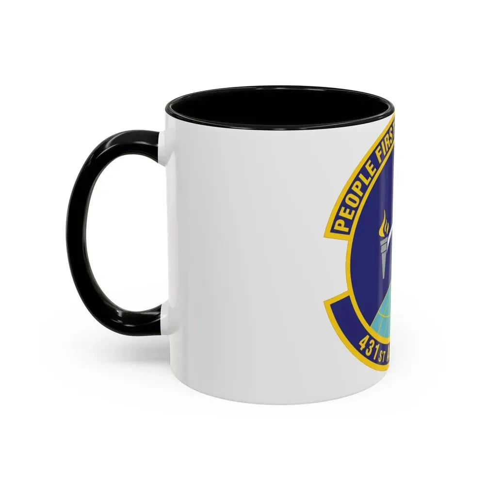 431st Air Base Squadron (U.S. Air Force) Accent Coffee Mug - Go Mug Yourself