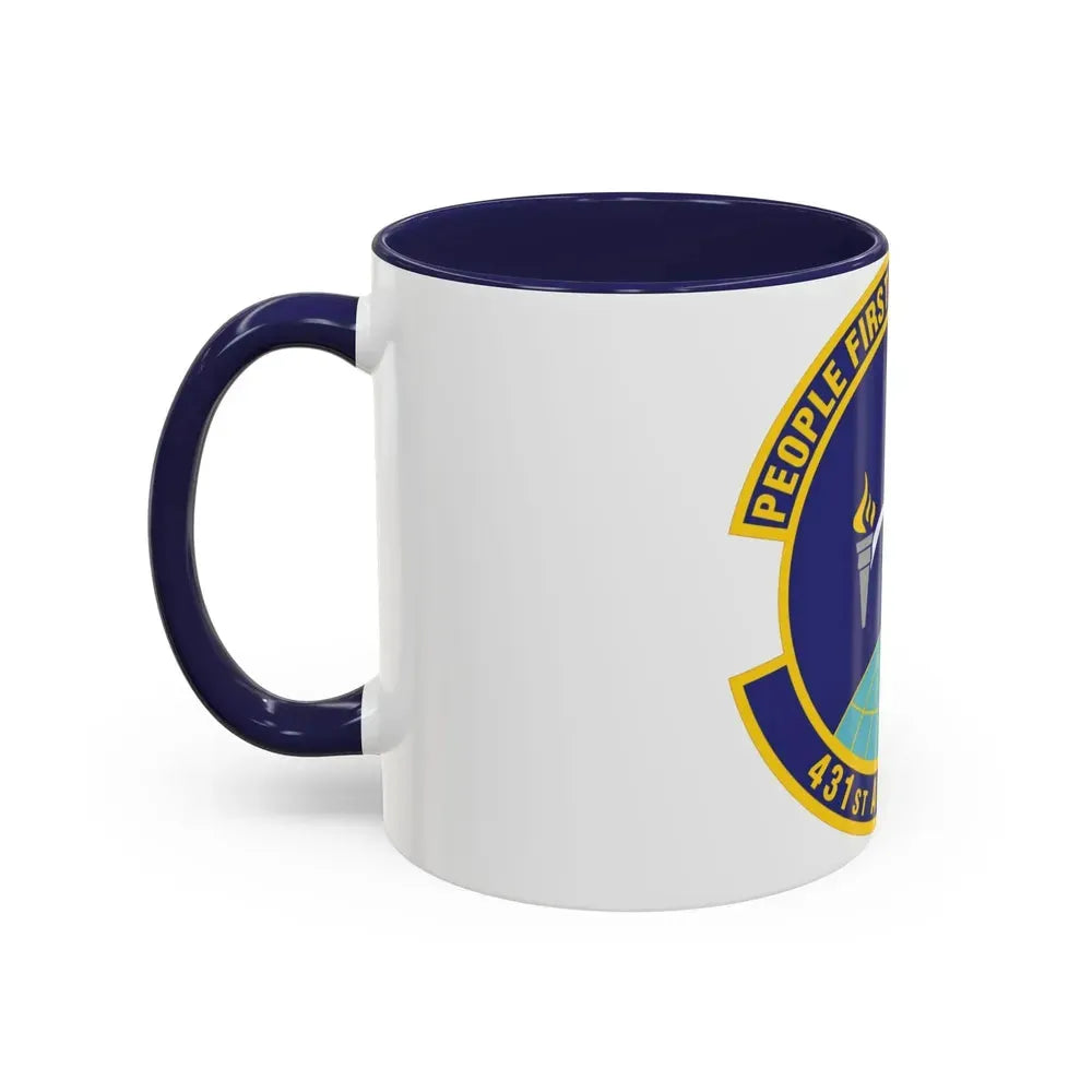 431st Air Base Squadron (U.S. Air Force) Accent Coffee Mug - Go Mug Yourself