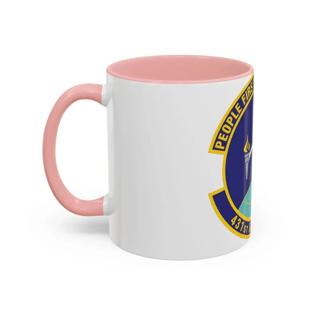 431st Air Base Squadron (U.S. Air Force) Accent Coffee Mug - Go Mug Yourself