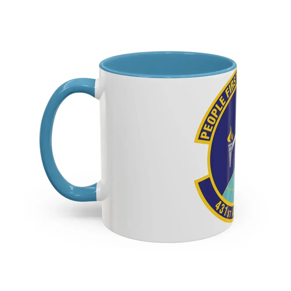 431st Air Base Squadron (U.S. Air Force) Accent Coffee Mug - Go Mug Yourself