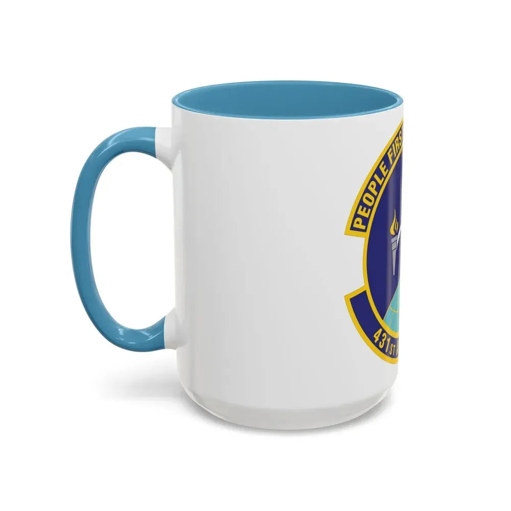 431st Air Base Squadron (U.S. Air Force) Accent Coffee Mug - Go Mug Yourself
