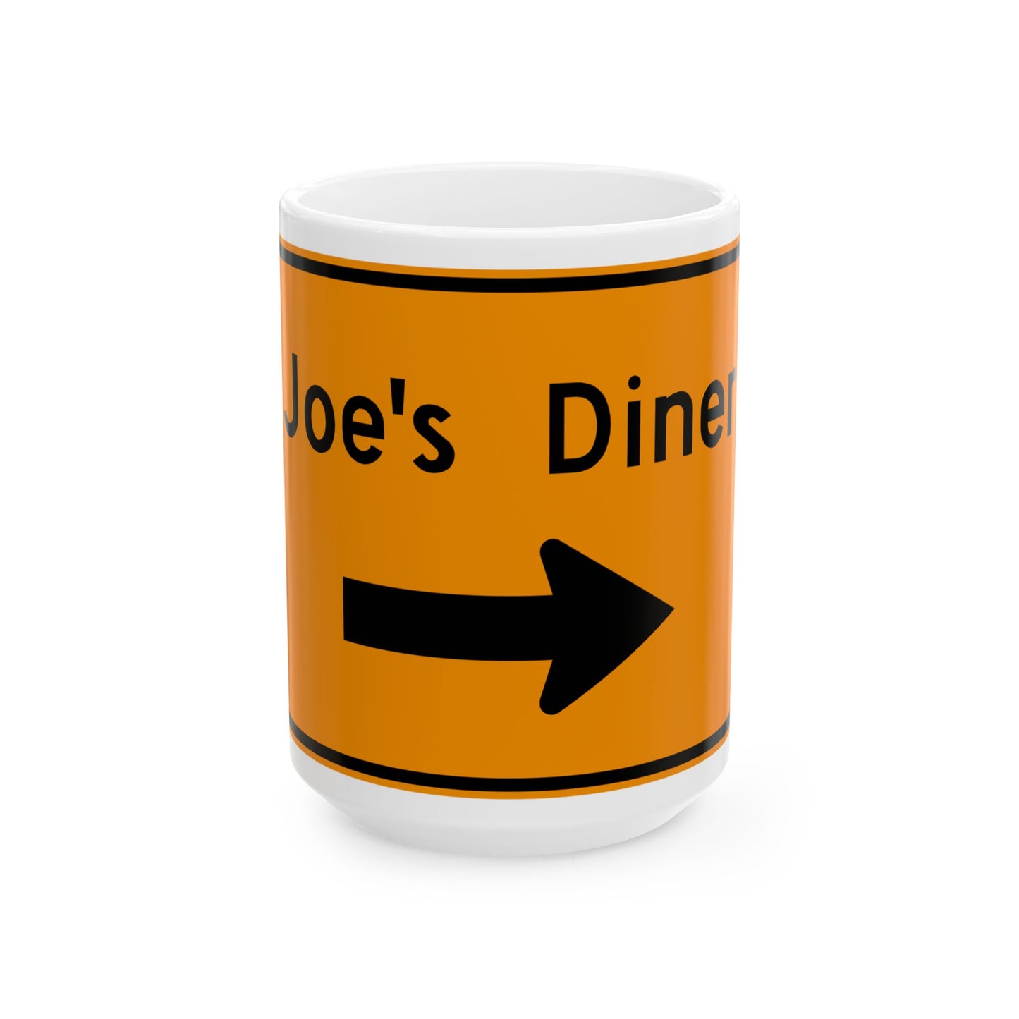 Virginia M4-V6aR (Virginia) (Road Sign) White Coffee Mug-15oz-Go Mug Yourself