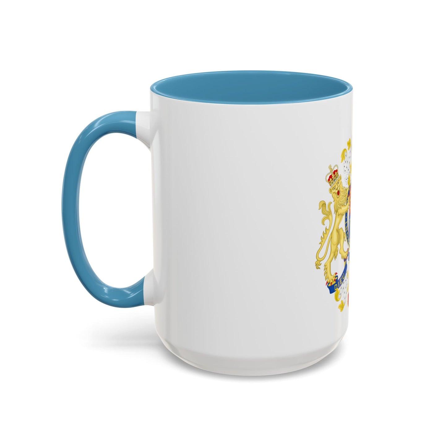 Coat of Arms of the Government of Gibraltar - Accent Coffee Mug